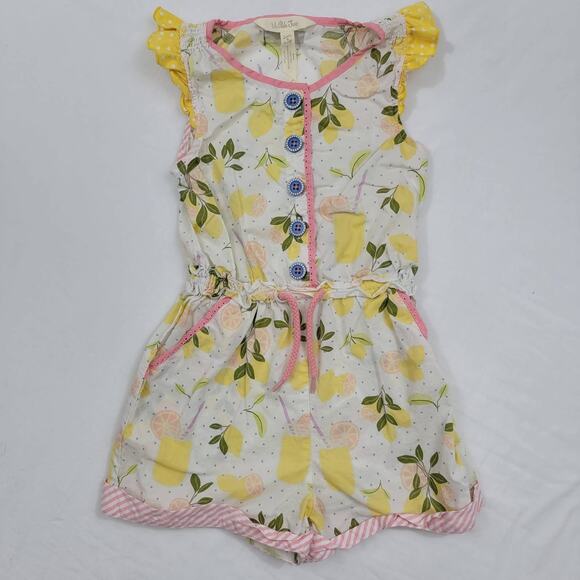 Matilda Jane The Adventure Begins Let's Make Lemonade Romper - Picture 1 of 9